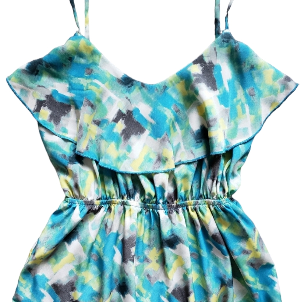 Empire elastic waist Maxi dress